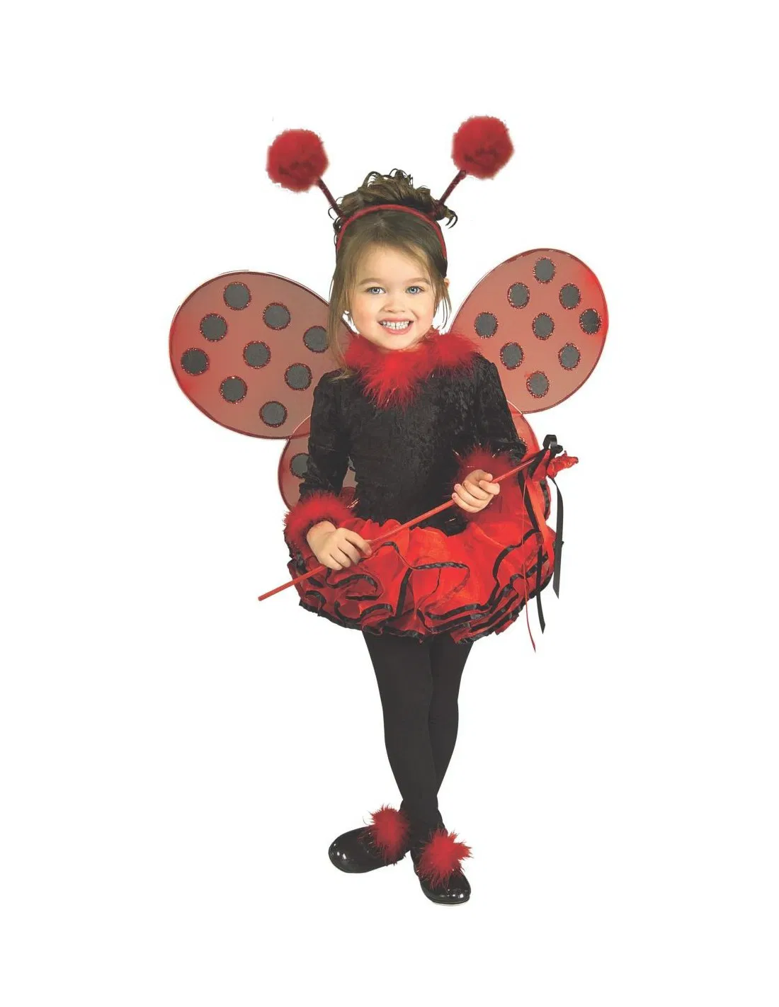 Costume - Fatina Coccinella - Tg. 3/4 anni