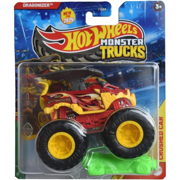 Hot Wheels Monster Trucks scala 1/64 - DRAGONIZER - Asst. FYJ44 - JCD69