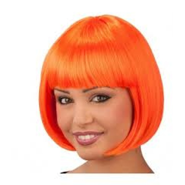 Parrucca - Caschetto corto - Arancione Zucca