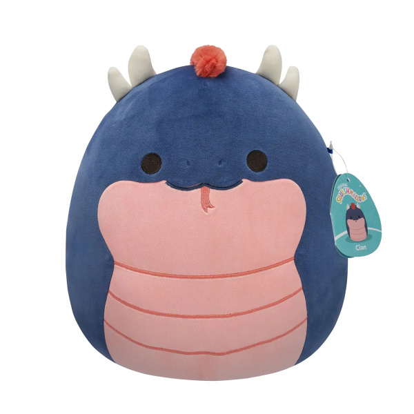Squishmallow cm30 - Cian il Basilisco Blu