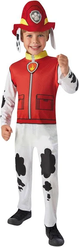 Costume - Paw Patrol - Marshall - Tg. 3/4 anni