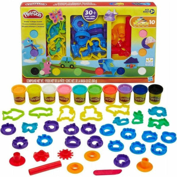 Playdoh - Kit Impara a modellare - Stamp'n Shape Toolkit