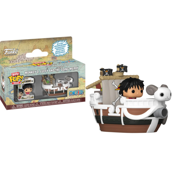 Funko Bitty Pop! Monkey D.Luffy and the Going Merry