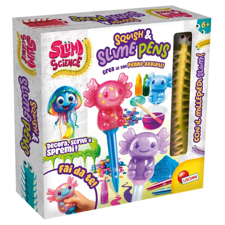 Slumi Scienze - Squish e Slime Pens