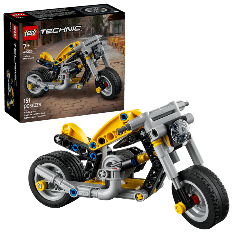 Lego 42225 Moto gialla