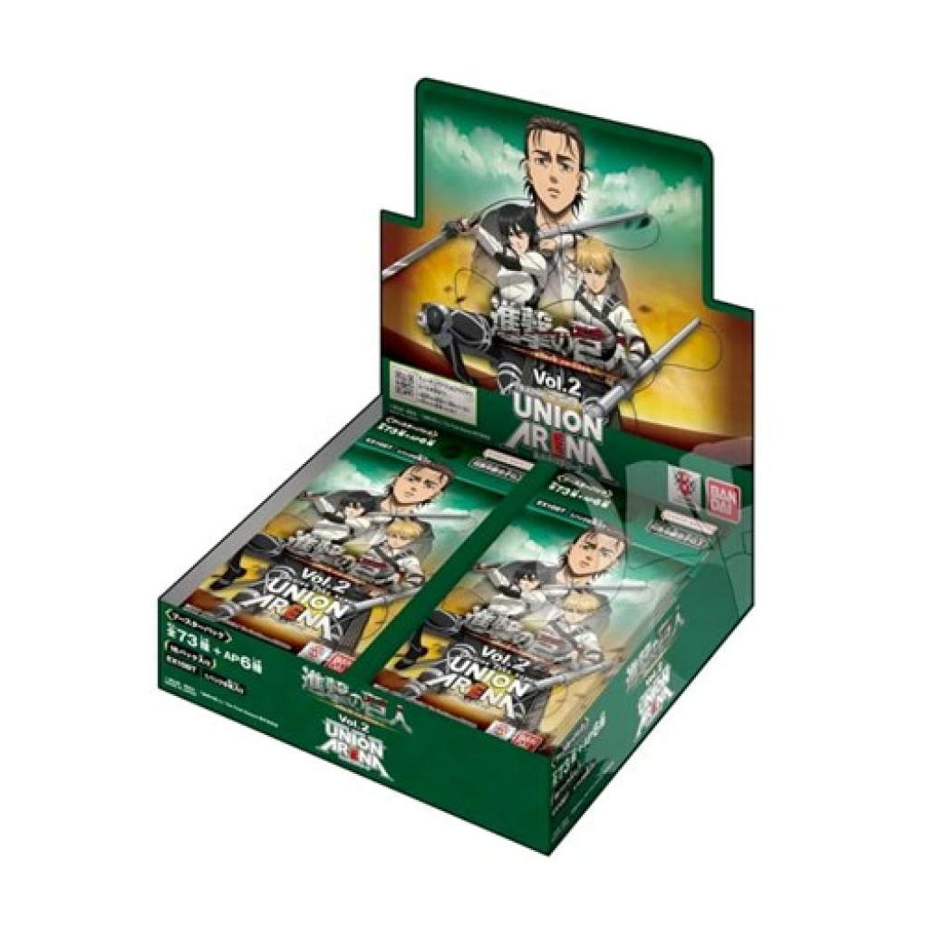 UNION ARENA: Attack On Titan Vol.2 - Booster Box JAP - (Prodotto da collezione)