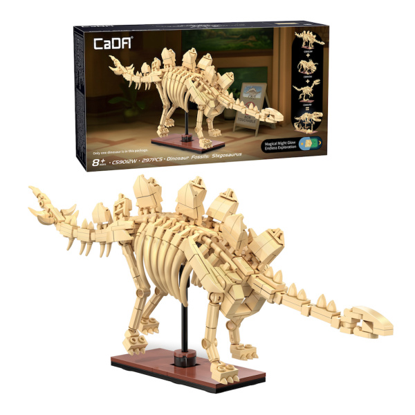 CaDA - Fossile di Stegosaurus - 297 Pcs