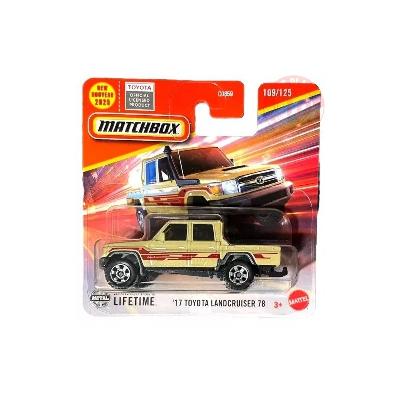 Matchbox 1/64 - '17 TOYOTA LANDCRUISER 78 - JBR11