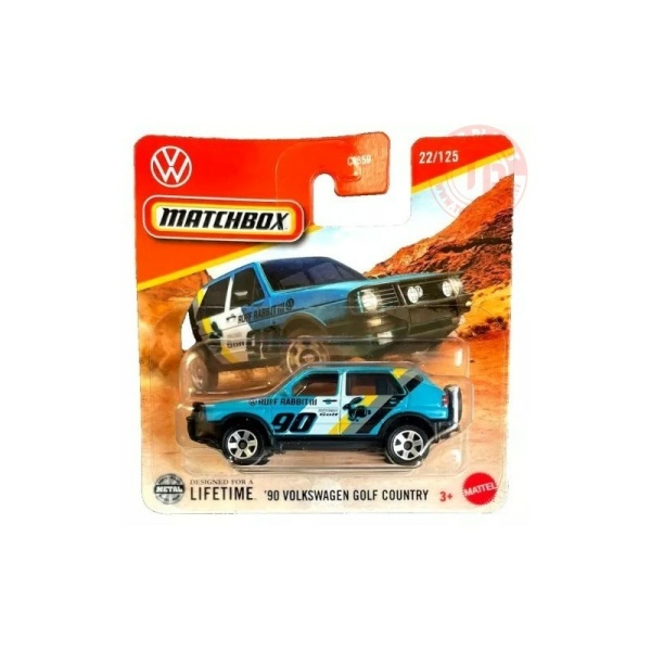 Matchbox 1/64 - '90 VOLKSWAGEN GOLF COUINTRY  - JBT01