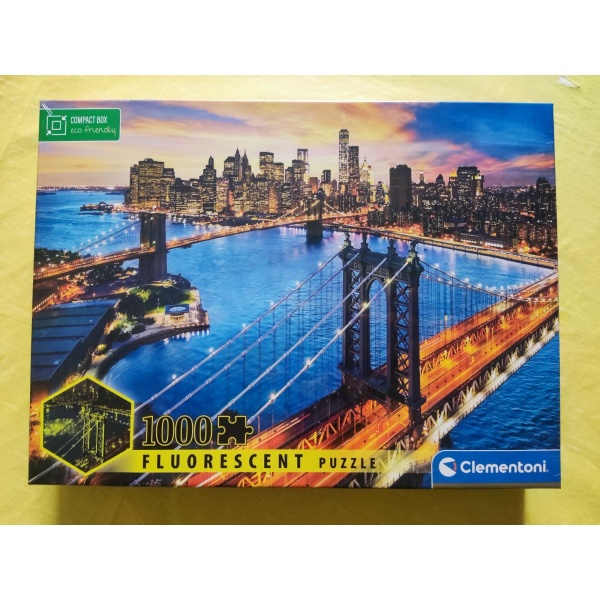 Puzzle 1000 Pezzi Fluorescent - NEW YORK