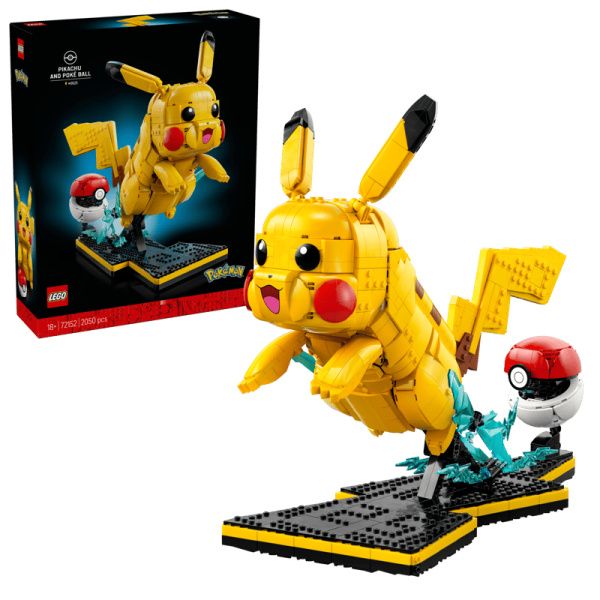 Lego 72152 Pikachu e Poké Ball - Pokemon