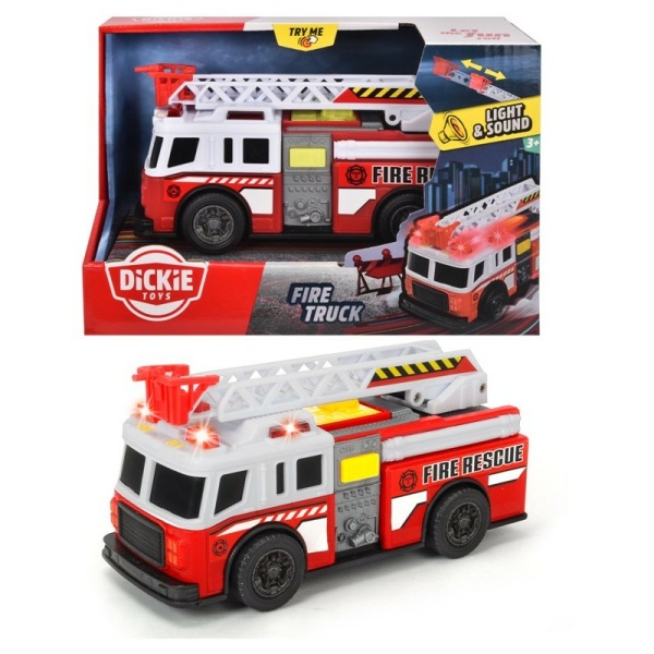 Camion Pompieri - FIRE TRUCK - cm15 luci e suoni