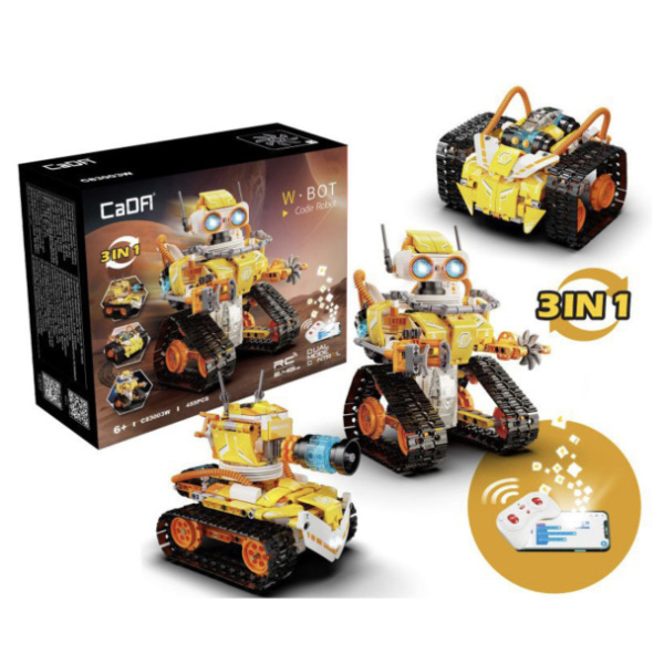 CADA - RC WBOT CODE ROBOT - 455 PCS