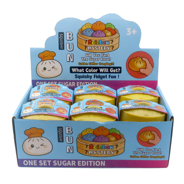 DUMPLING - BUN - MISTERY - Squishy cm8,5