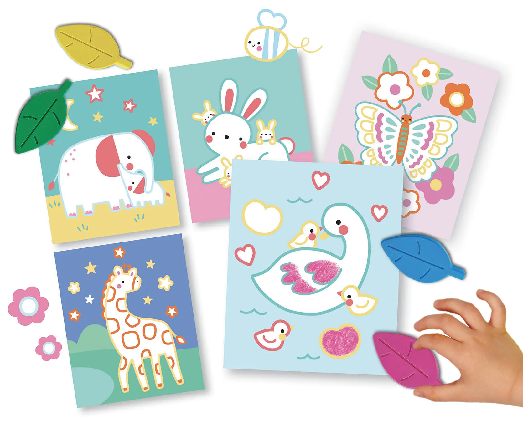 Kit Piccolo Artista - Imparo a Colorare - immagine 2