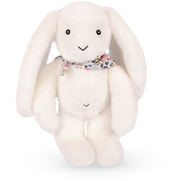 Peluche Coniglio Morbido Bianco cm25