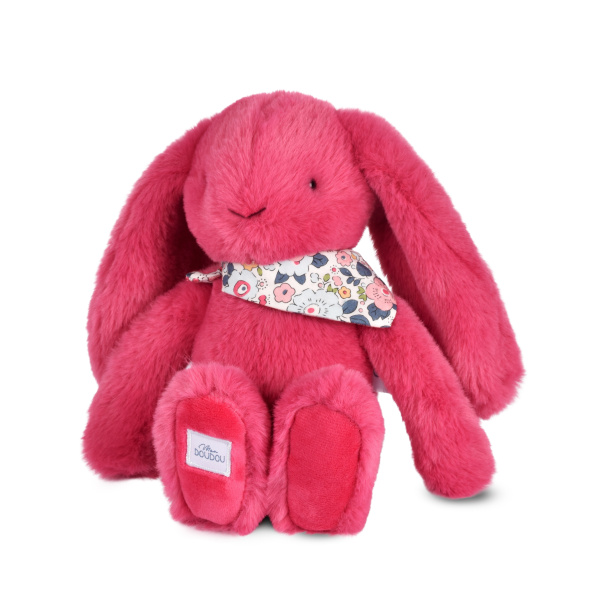 Peluche Coniglio Morbido Fucsia cm25