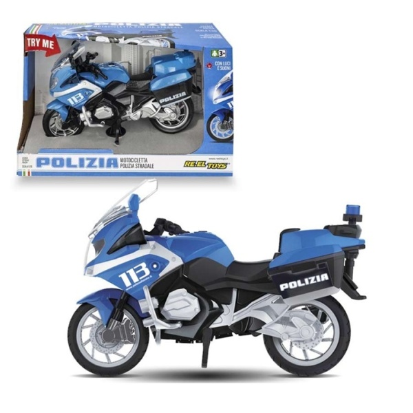 Moto - POLIZIA - con Luci e Suoni