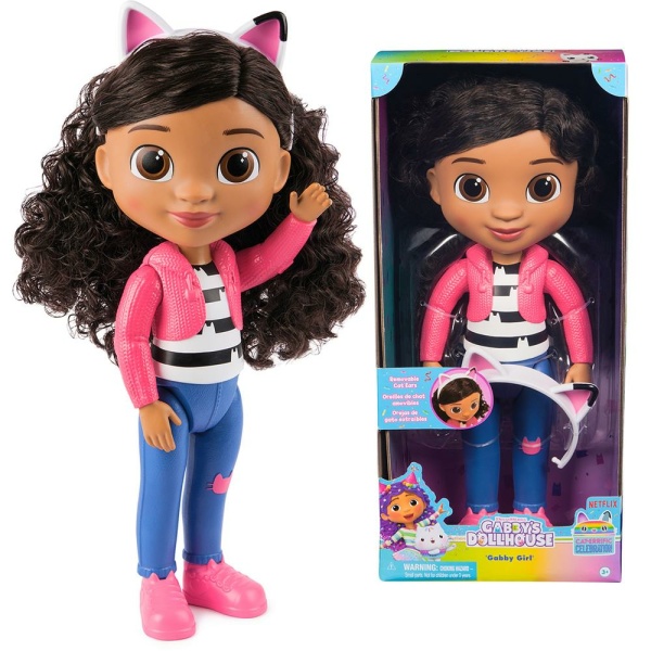 Gabby's Dollhouse - Bambola Gabby con Cerchietto