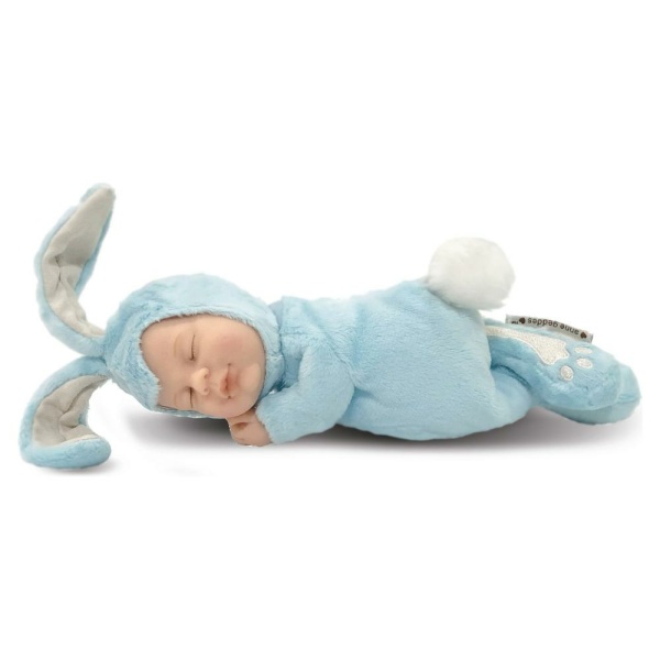 Bambola ANNE GEDDES - Baby Bunny Azzurro