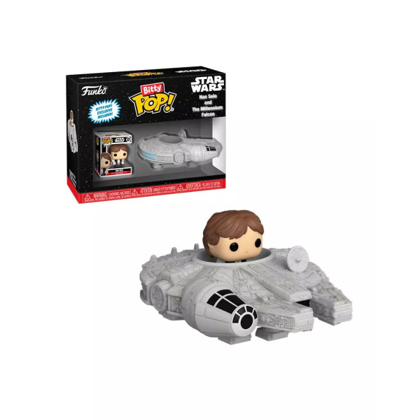 Funko Bitty Pop! Star Wars - Han Solo and The Millennium Falcon