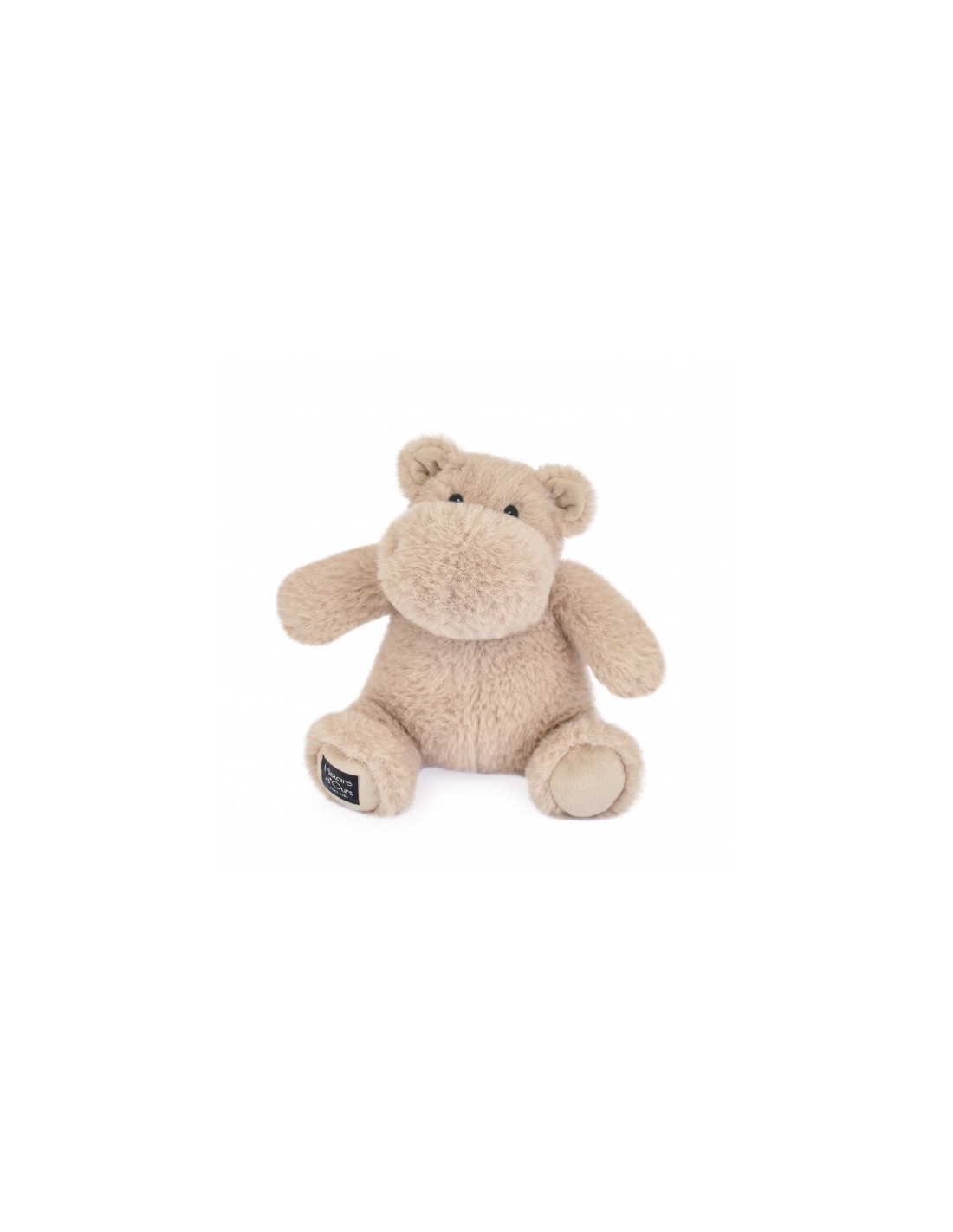 Hippopotamo Peluche cm18 - Beige