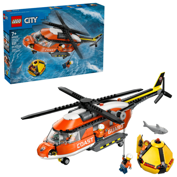 Lego 60503 Elicottero della Guardia Costiera