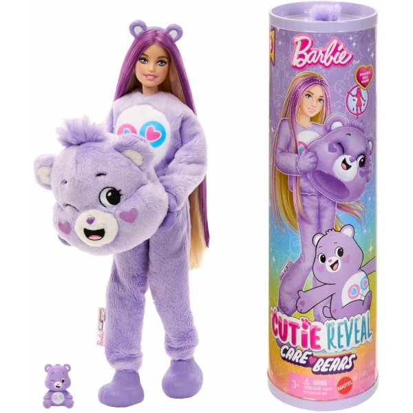 Barbie Cutie Reveal - CARE BEARS - VIOLA - JCN94