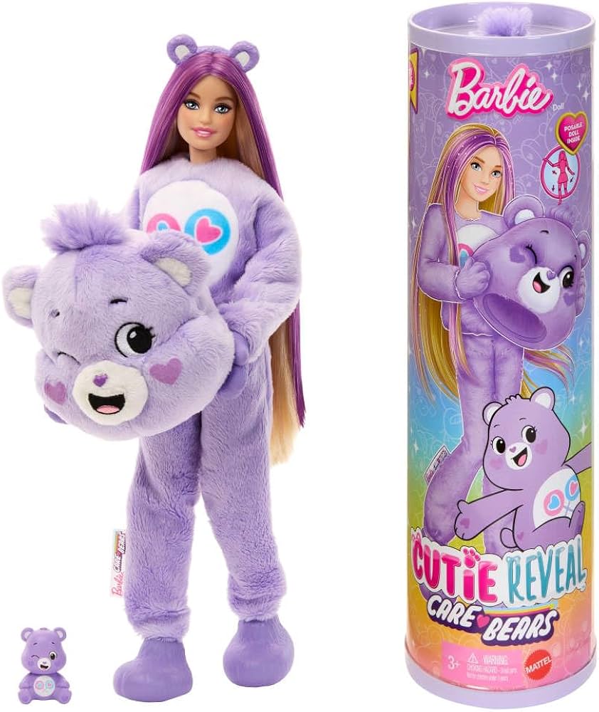 Barbie Cutie Reveal - CARE BEARS - VIOLA - JCN94