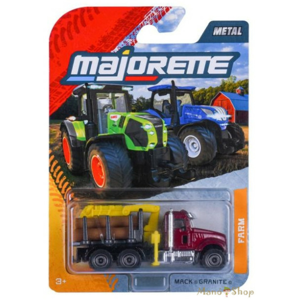 Majorette scala 1/64 - FARM - Mack Granite