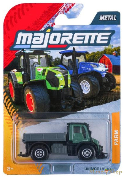 Majorette scala 1/64 - FARM - Unimog U530
