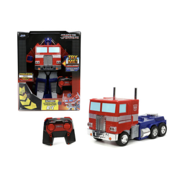 Transformers Optimus Prime RC Trasformabile, altezza cm.34