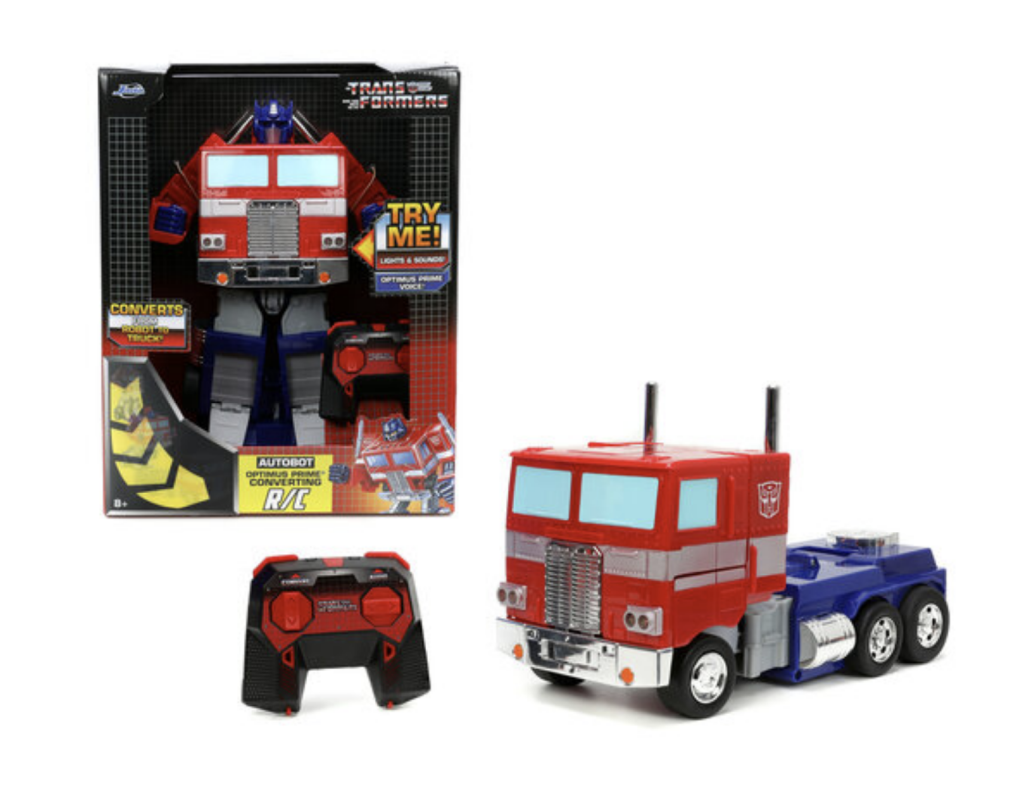 Transformers Optimus Prime RC Trasformabile, altezza cm.34