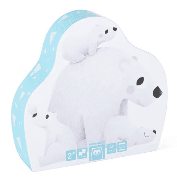 Puzzle evolutivo 4 in 1 - Animali polari