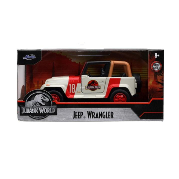 Jurassic Park - Jeep Wrangler - scala 1:32