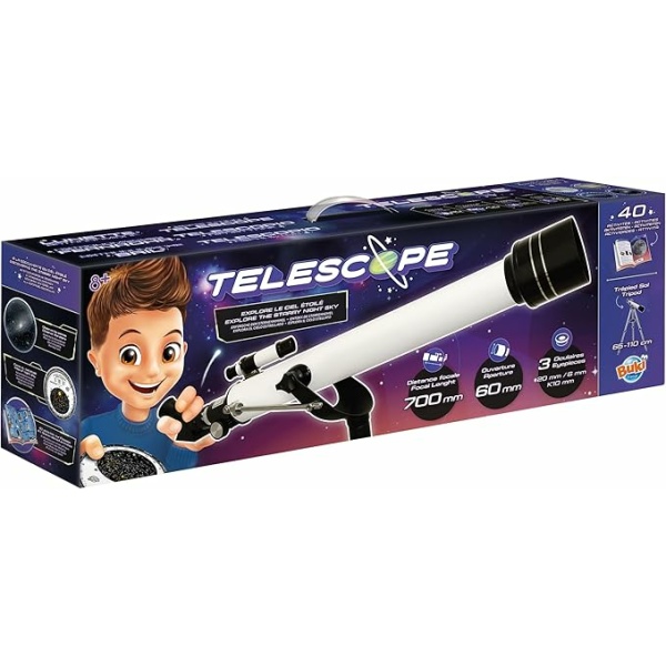 Telescopio 60mm con 40 Attività