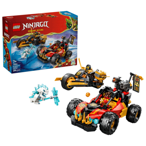 Lego 71864 Veicoli combinanti di Kai e Cole