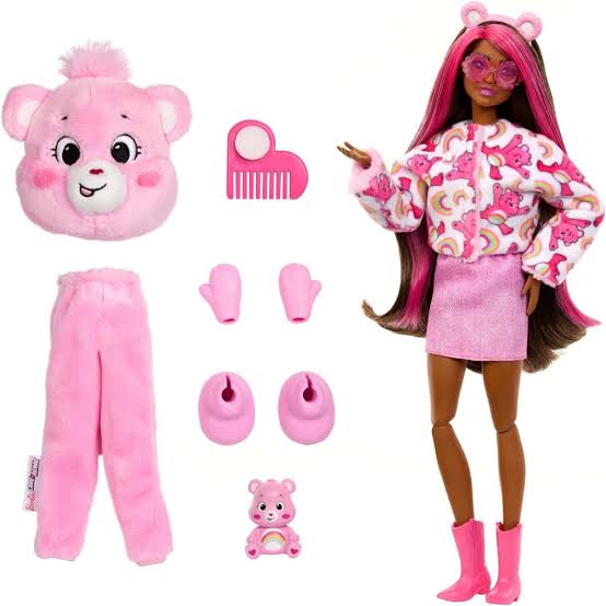 Barbie Cutie Reveal - CARE BEARS - ROSA - JCN95 - immagine 2