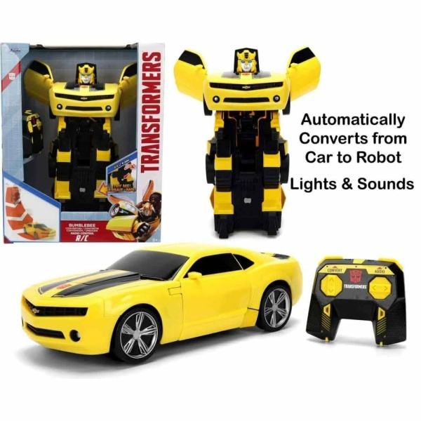 Transformers BumbleBee RC Trasformabile, altezza cm28
, luci e suoni