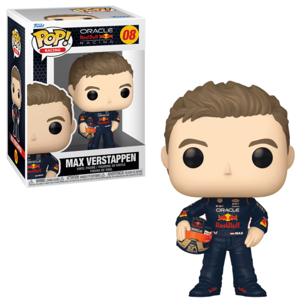 Funko POP! RACING - Max Versstappen 08