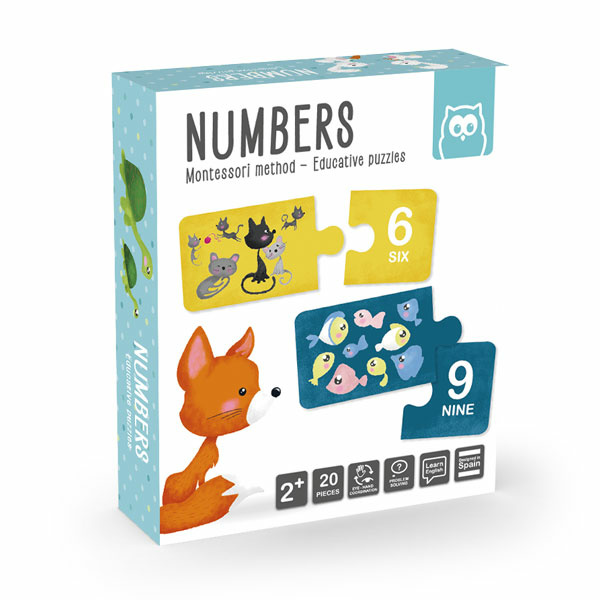 Puzzle Educativo - NUMBERS