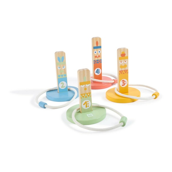 Tribal Ring Toss - Set Anelli in Legno