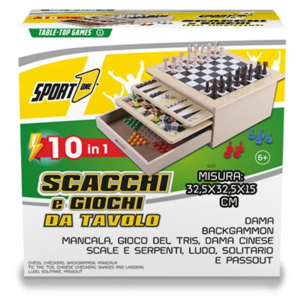 Scacchiera 10 in 1