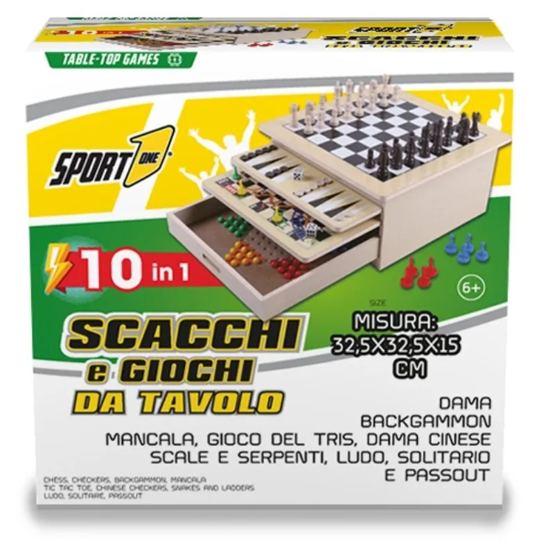 Scacchiera 10 in 1
