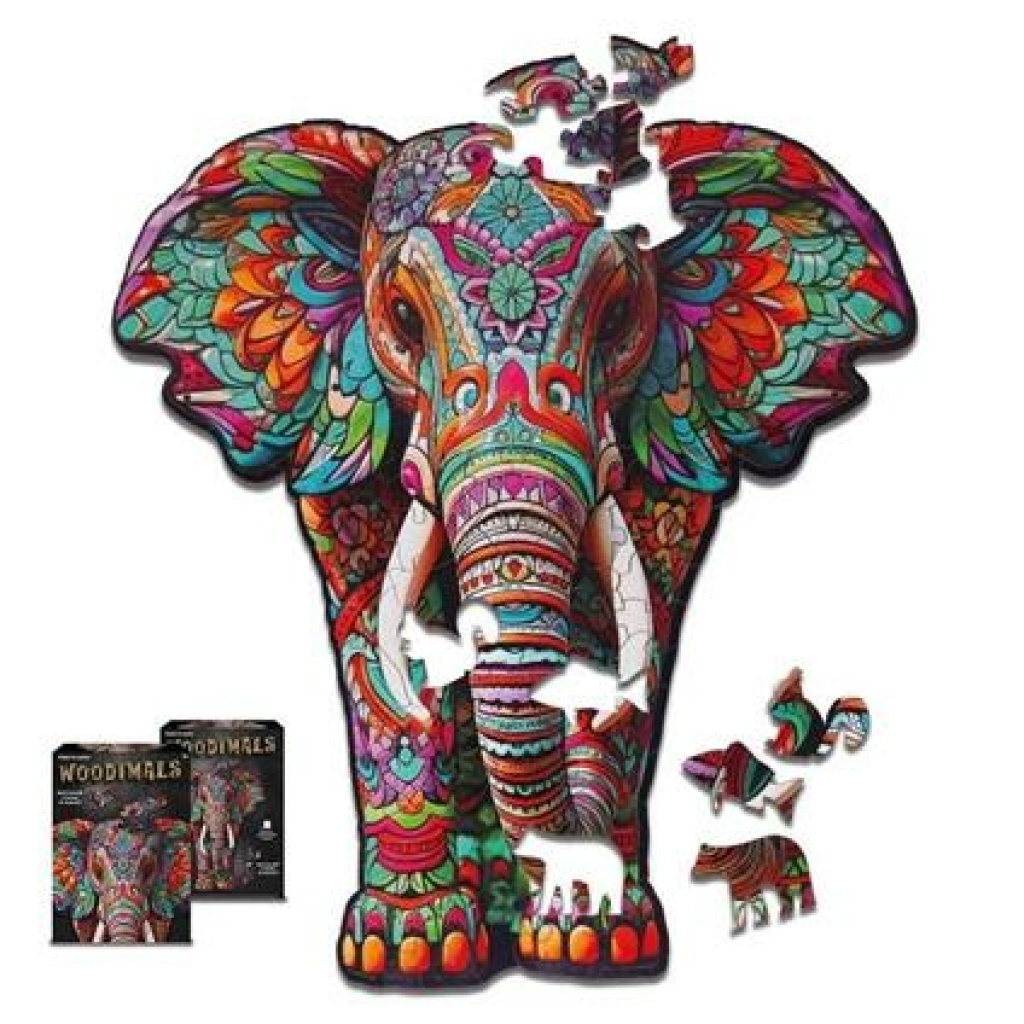 Puzzle in Legno - ELEFANTE