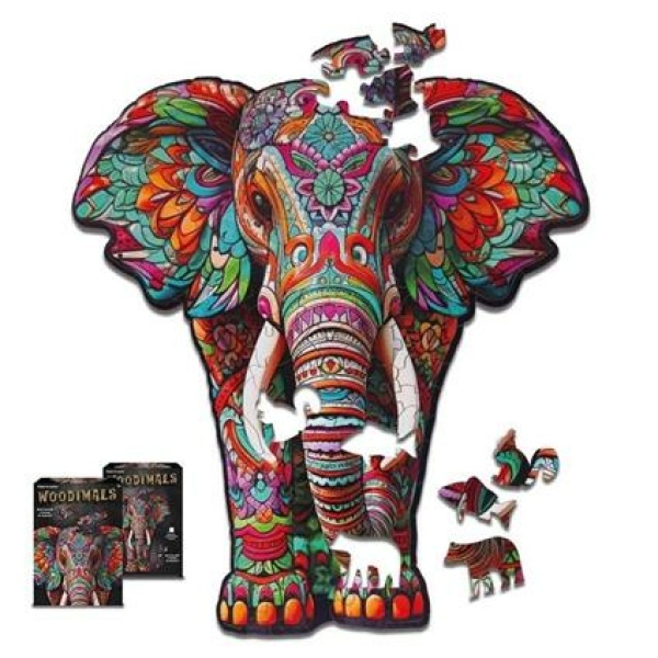 Puzzle in Legno - ELEFANTE