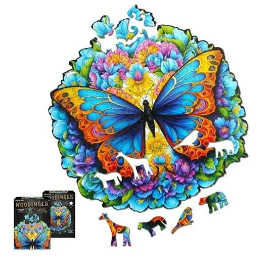 Puzzle in Legno - FARFALLA