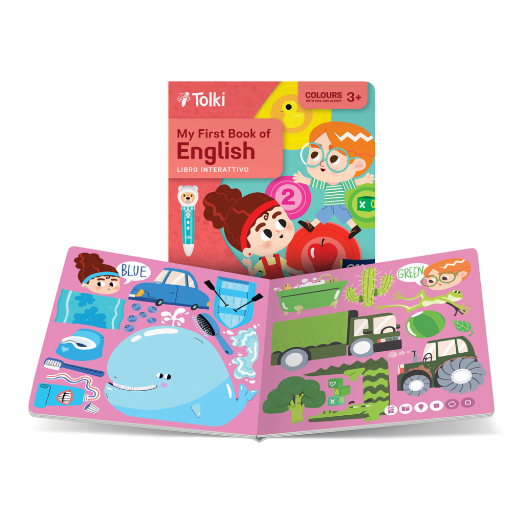 TOLKI - My First Book  of English - Libro Interattivo