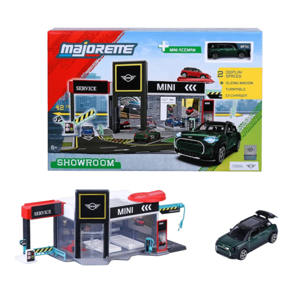 Mini Showroom Set + 1 auto - garage