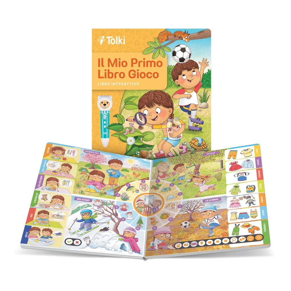 TOLKI - Il Mio Primo Libro Gioco - Libro Interattivo